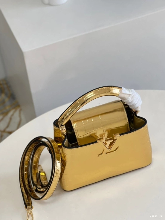 VUITTON CAPUCINES MINI LOUIS 0825